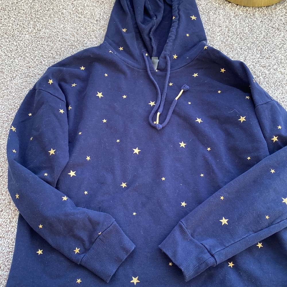 Blue star Alya lightweight hoodie